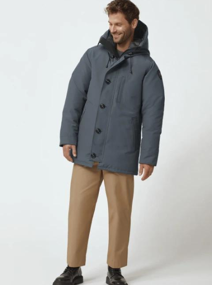 Canada goose chateau parka black men's sale