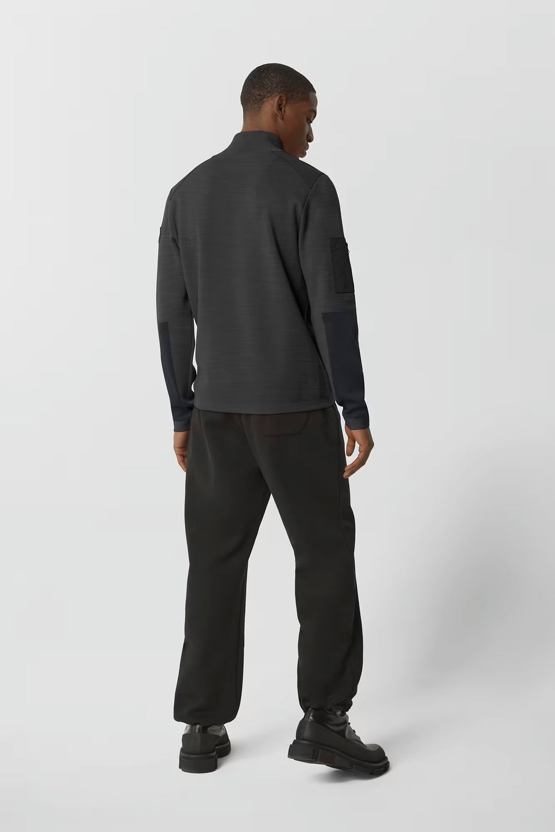 CANADA GOOSE - STORMONT 1/4 ZIP SWEATER BLACK LABEL – Robert