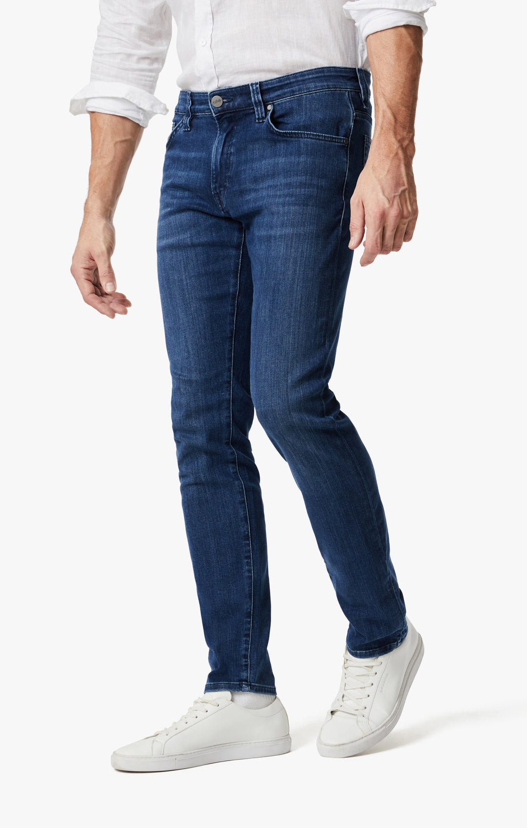 34 HERITAGE COOL TAPERED JEAN – Robert Simmonds Clothing
