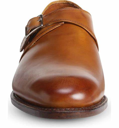 ALLEN EDMONDS - PLYMOUTH SINGLE MONK STRAP DRESS SHOE  display picture 1