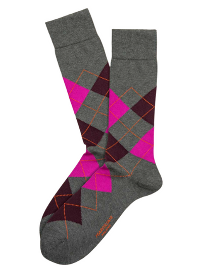 Marcoliani argyle socks found at Robert Simmonds in downtown Fredericton, NB