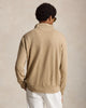 POLO RALPH LAUREN - DOUBLE KNIT JERSEY 1/4 ZIP SWEATER