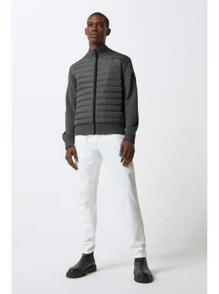 CANADA GOOSE HYBRIDGE KNIT JACKET BLACK LABEL Robert Simmonds Clothing