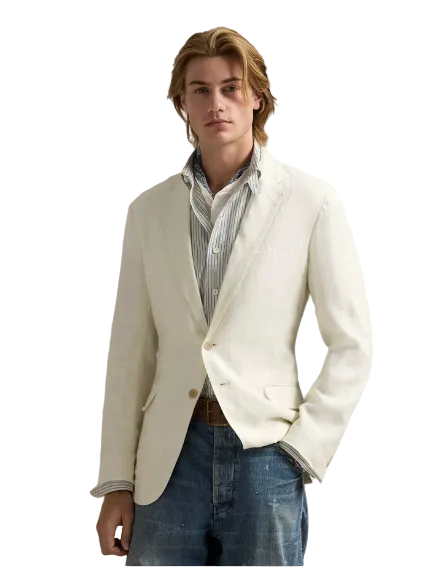 RALPH LAUREN POLO - SOFT MODERN LINEN SPORT COAT – Robert Simmonds RALPH LAUREN POLO - SOFT MODERN LINEN SPORT COAT – Robert Simmonds