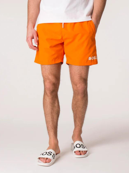 Hugo boss orange swim shorts hotsell