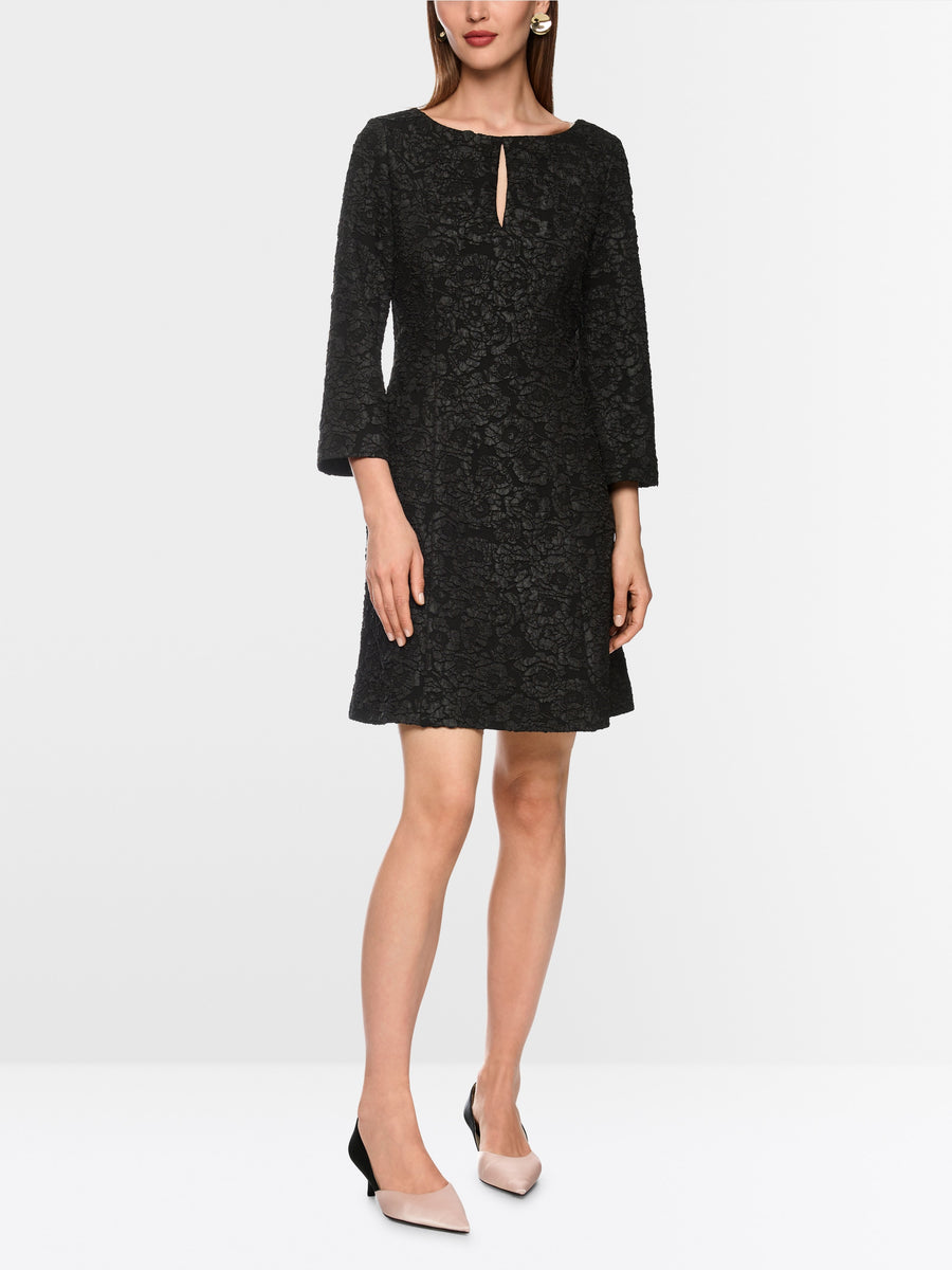 MARC CAIN - DRESS WITH FLORAL PATTERN – Robert Simmonds Clothing