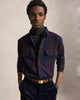 POLO RALPH LAUREN - PLAID RANCH WOVEN MILITARY SHIRT