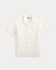 POLO RALPH LAUREN - SHORT SLEEVE SLUB LINEN SHIRT