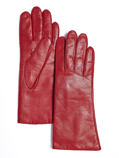 Brume Sydney red glove for sale at Robert Simmonds Clothing in Fredericton, New Brunswick.