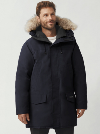 Men’s Canada Goose Langford parka for sale at Robert Simmonds Clothing in Fredericton, New Brunswick.